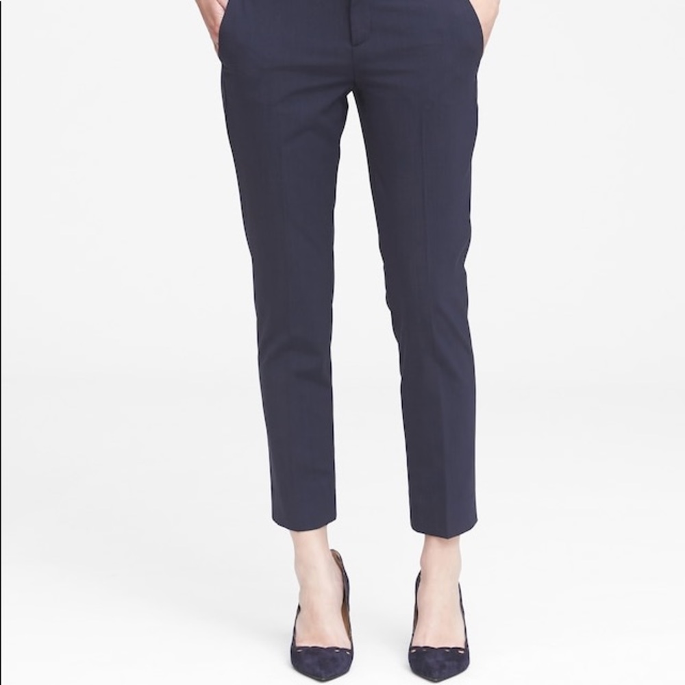 Banana Republic Logan Crop Trouser